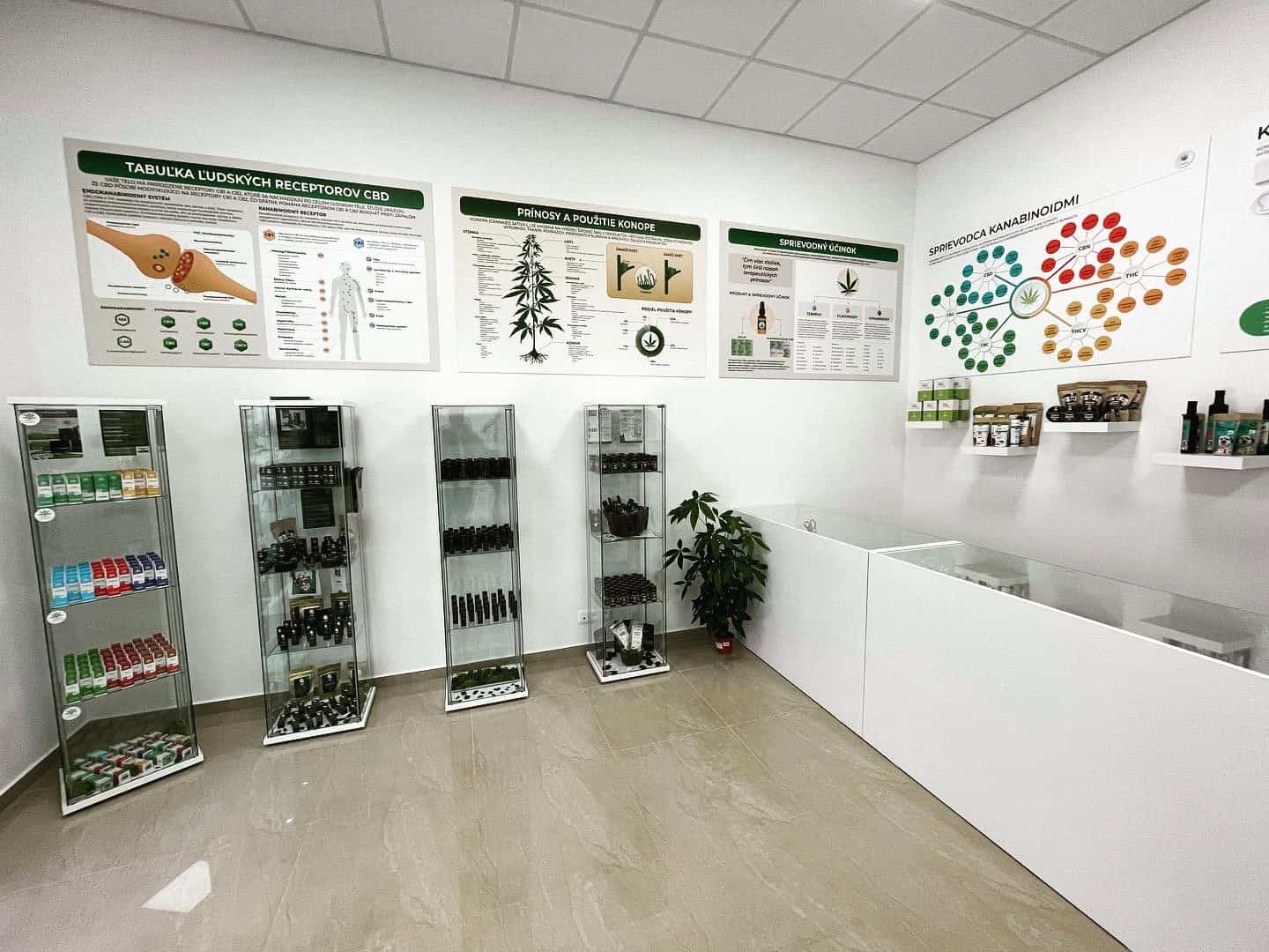 Kamenný CBD shop CBDpredajna.sk