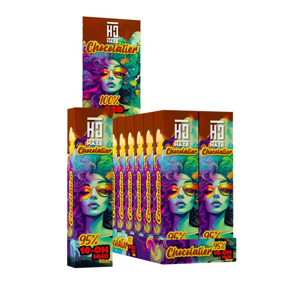 10-OH-HHC čokoláda Heavens Haze Chocolatier 95% 35g