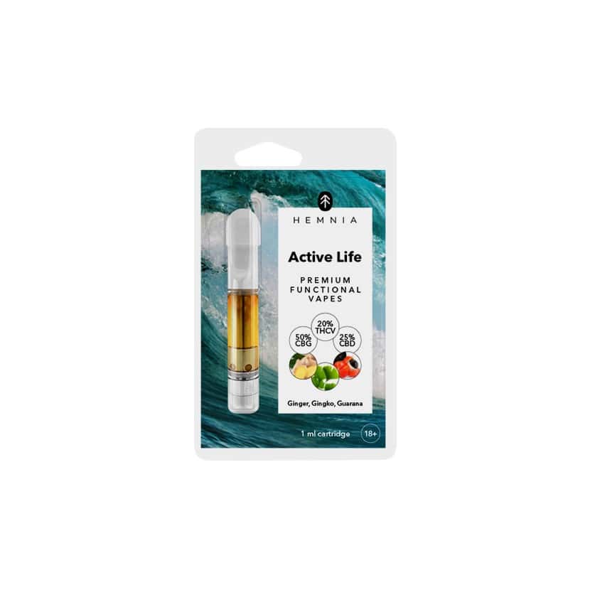 Active Life cartridge HEMNIA THC-V 20%, 1ml