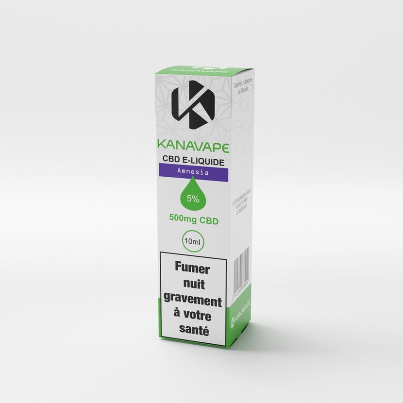 Amnesia CBD 5% e liquid KanaVape 10ml PREMIUM