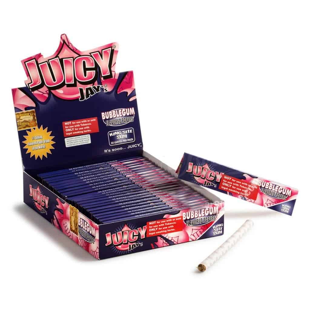 BUBBLEGUM Ochutené papieriky Juicy Jays