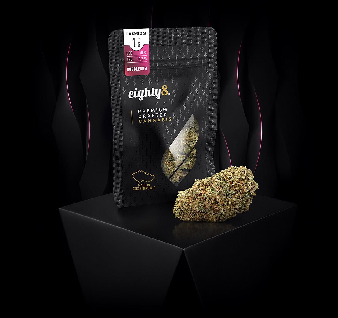 Bubblegum FUN CBD weed eighty8