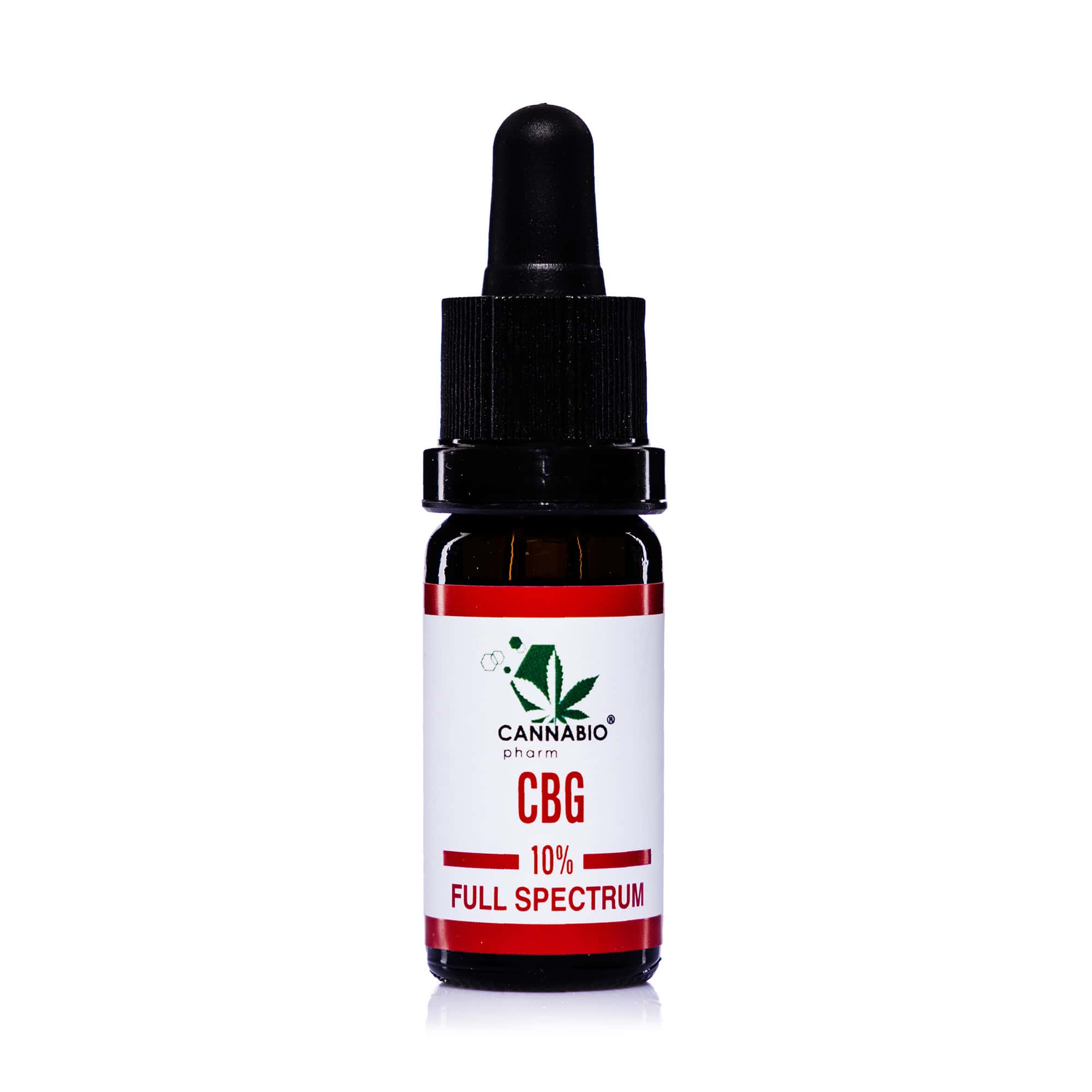 CANNABIO CBG kvapky 10% konopný olej 10ml