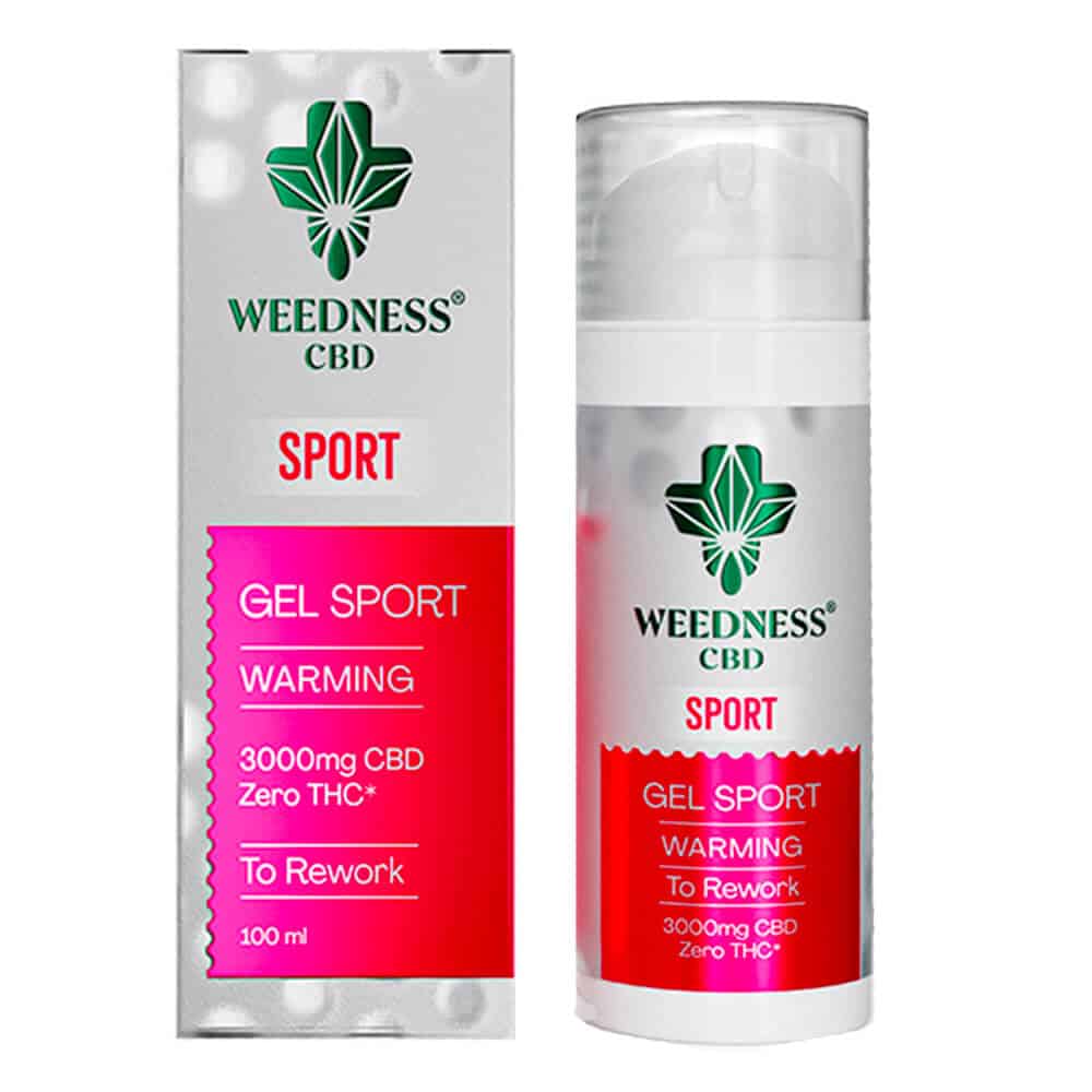 CBD hrejivý gél Sport WEEDNESS 100ml