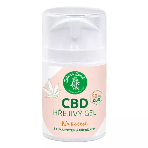 CBD hrejivý gél Zelená Země 50g