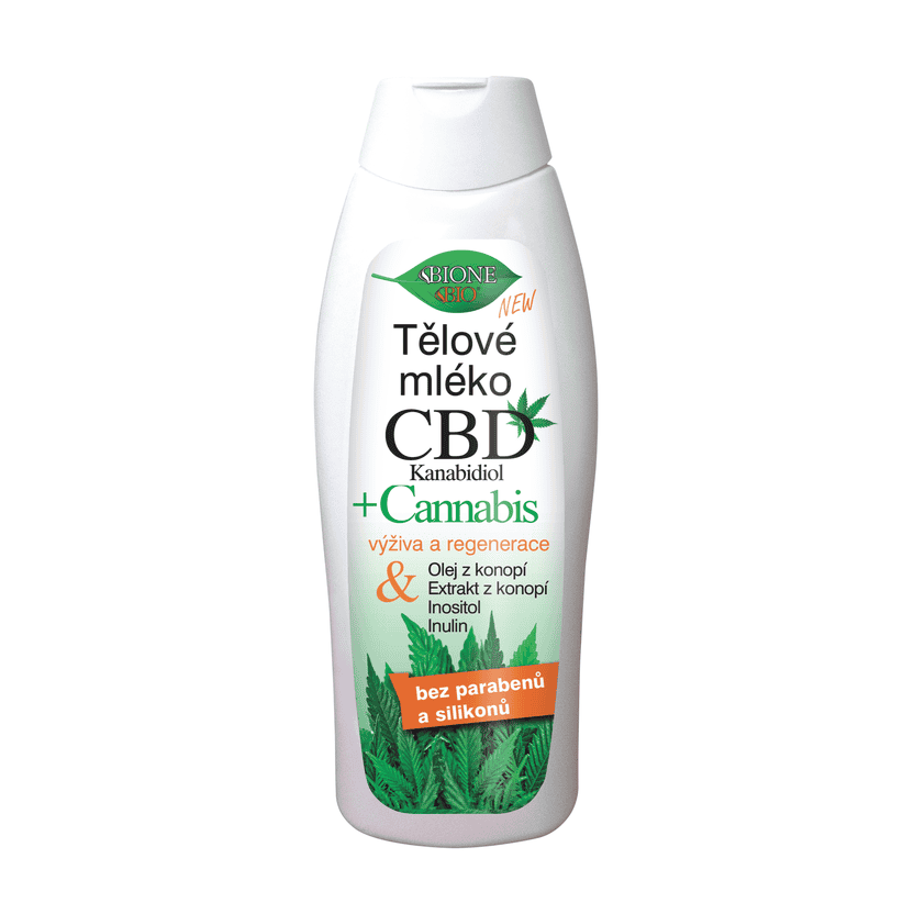 Telové mlieko CBD Bione 500ml