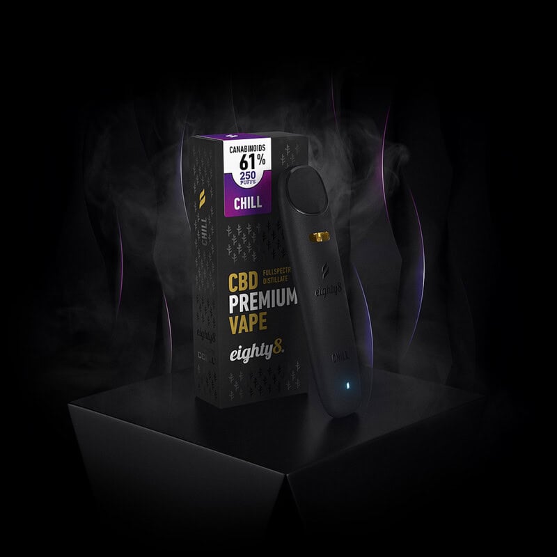 CHILL CBD premium VAPE 61% eighty8 0,5ml