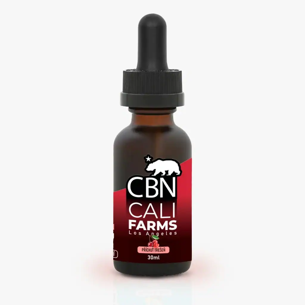 Cali Farms CBD + CBN olej ČEREŠŇA 30ml