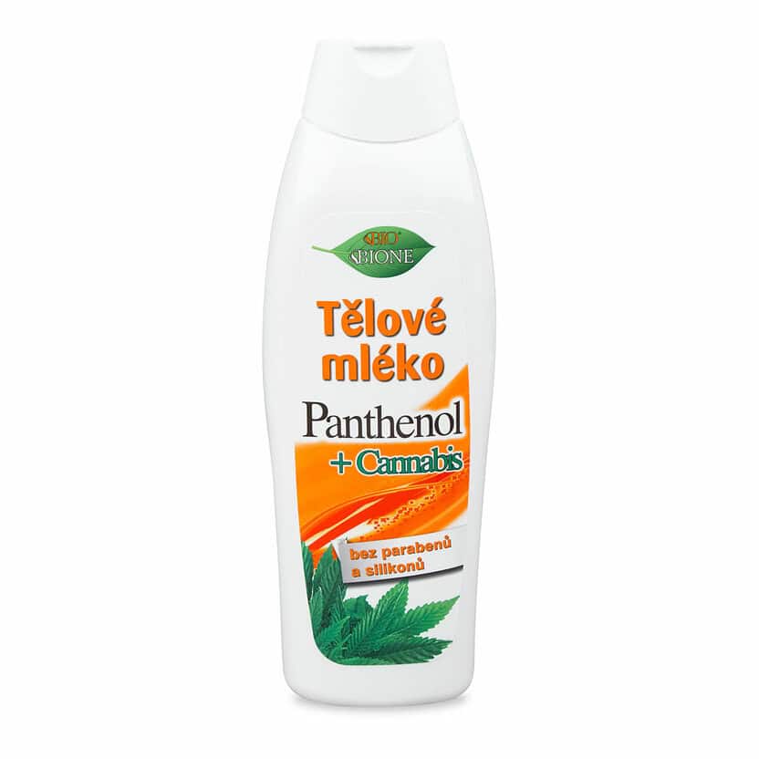 Cannabis telové mlieko Panthenol Bione 500ml
