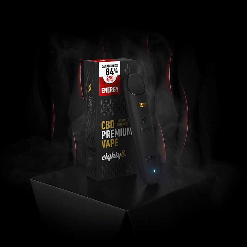 ENERGY CBD premium VAPE 84% eighty8 0,5ml