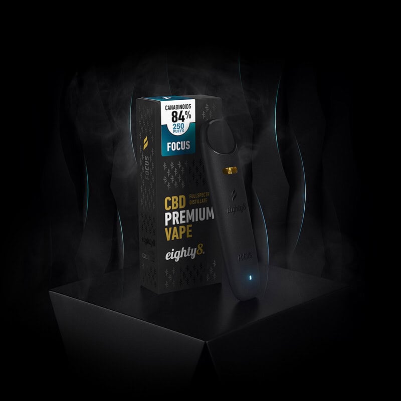 FOCUS CBD premium VAPE 84% eighty8 0,5ml