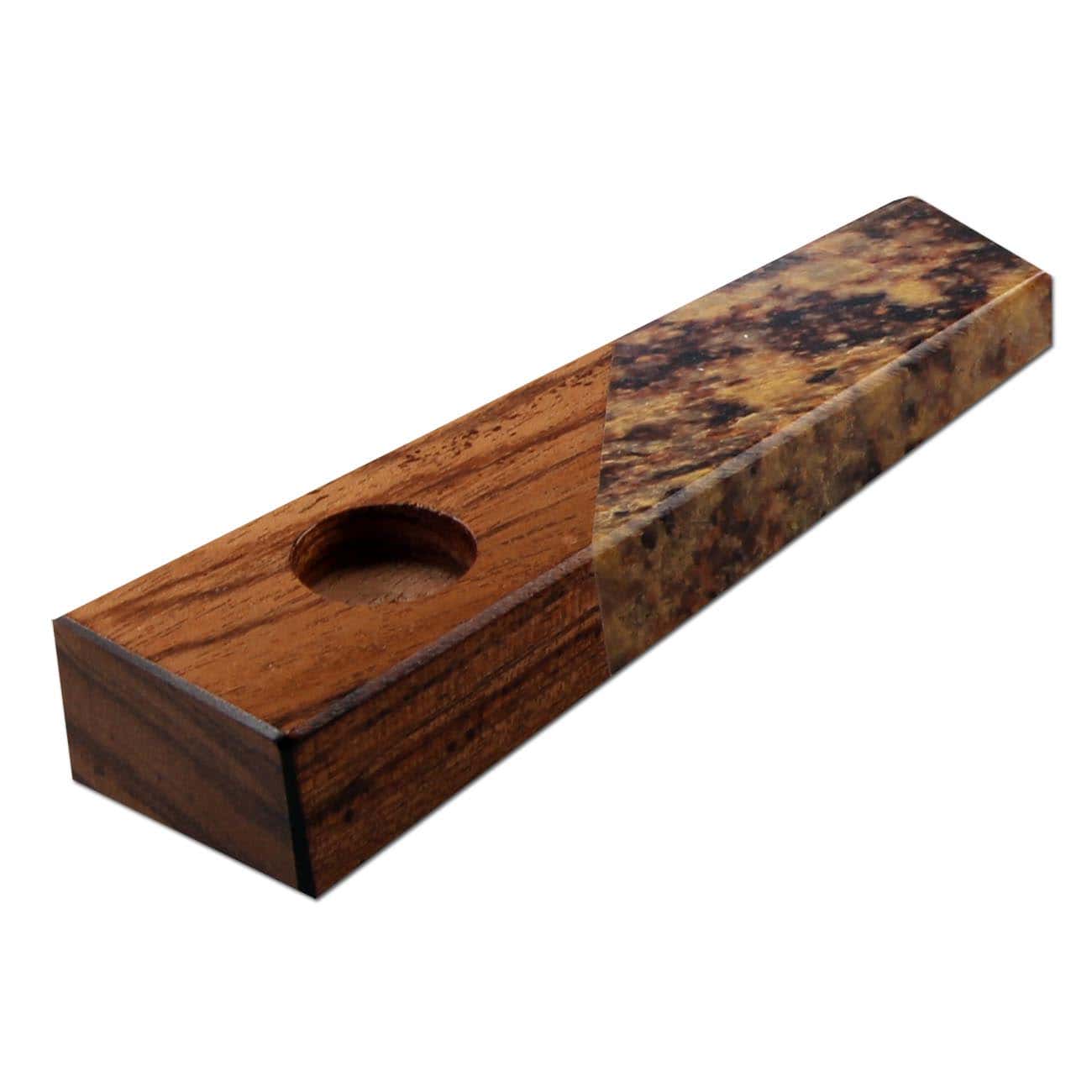 Fajka z mastenca a indického palisandru