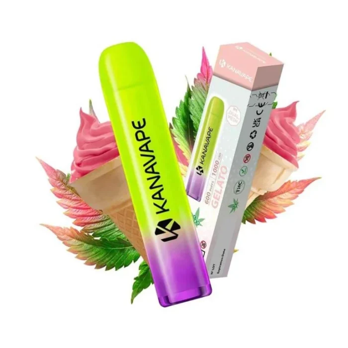 Gelato CBD vape KanaVape 600 ťahov 2ml