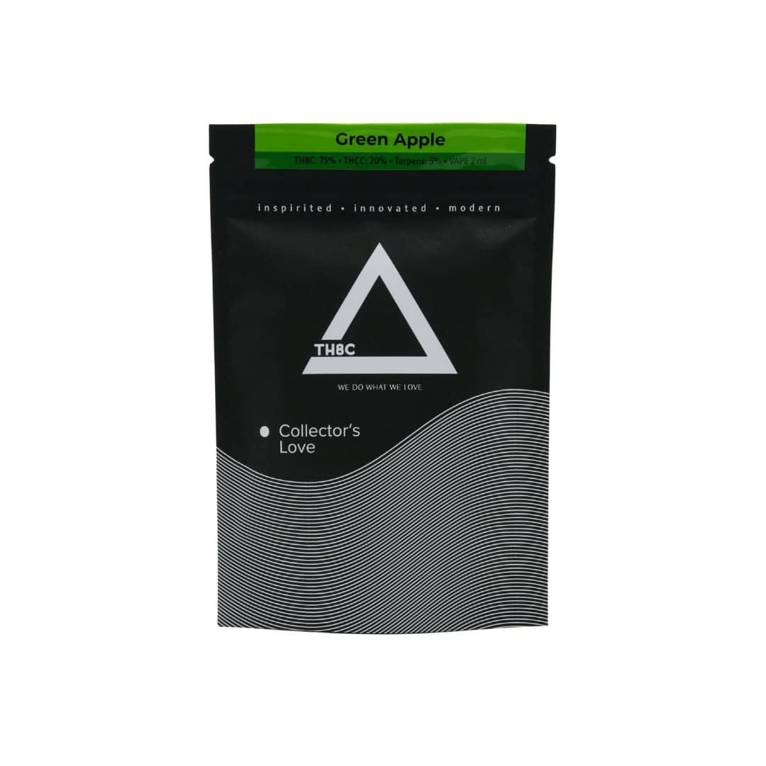 Green Apple TH8C + THCC vape pen by CBDpredajňa