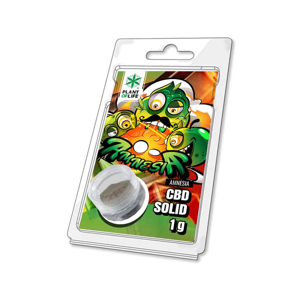 Konopná živica CBD Solid Amnesia, Plant of Life 1g