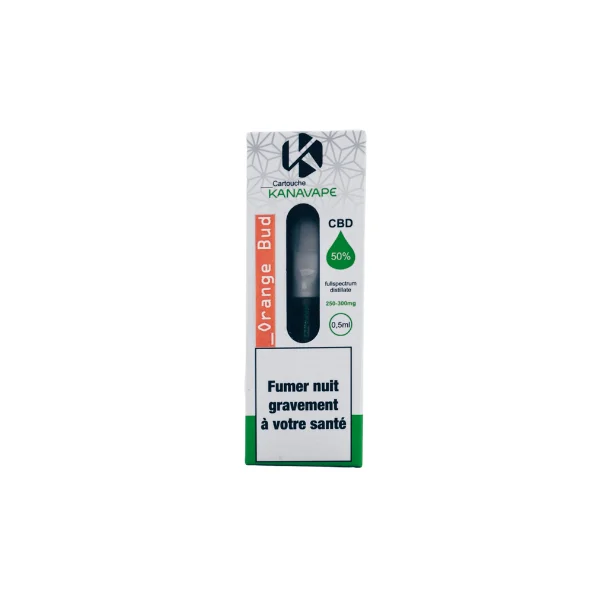 Orange Bud CBD cartridge KanaVape 0,5ml