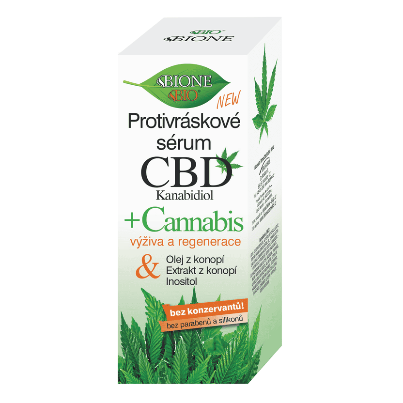 Protivráskové sérum CBD Bione 40ml