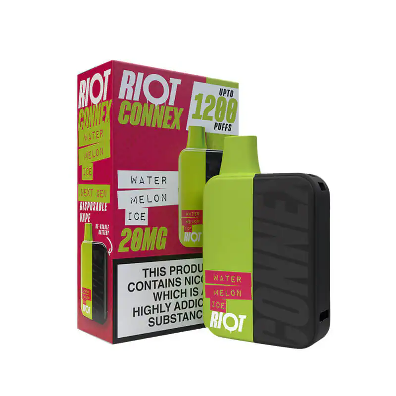 RIOT Connex vape Kit (batéria + 2x kapsula) 20mg/ml