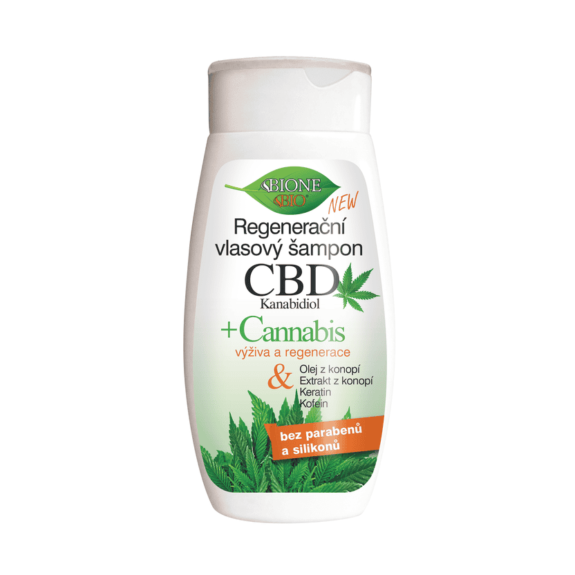 Regeneračný vlasový šampón CBD Bione 260ml