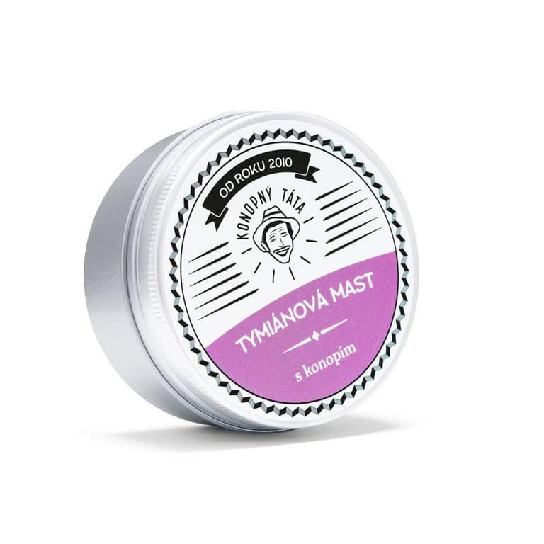 Tymianová masť s konope Konopný Táta 80 ml