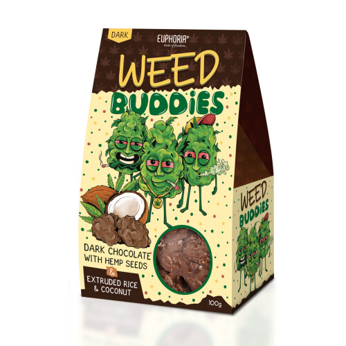 Weed Buddies EUPHORIA horká čokoláda