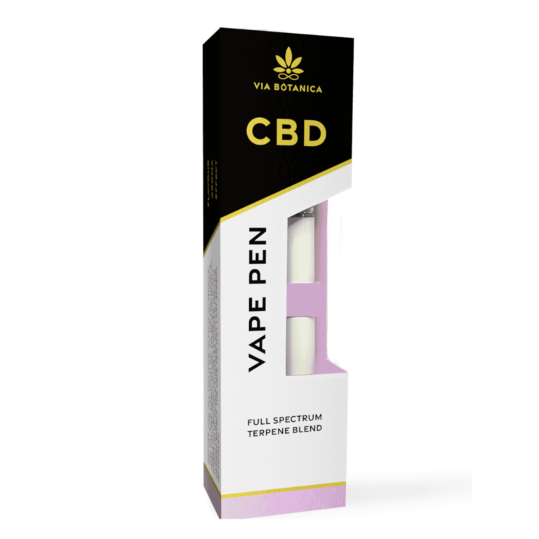 Vaporizačné pero VIA BOTANICA CBD e cigareta 61% 0,5ml