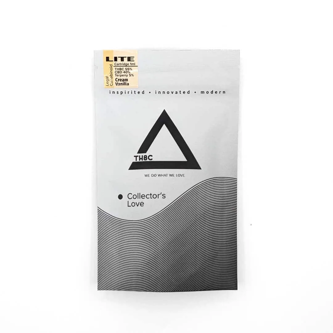 Cream Vanilla TH8C + CBD cartridge LITE 1ml by CBDpredajňa