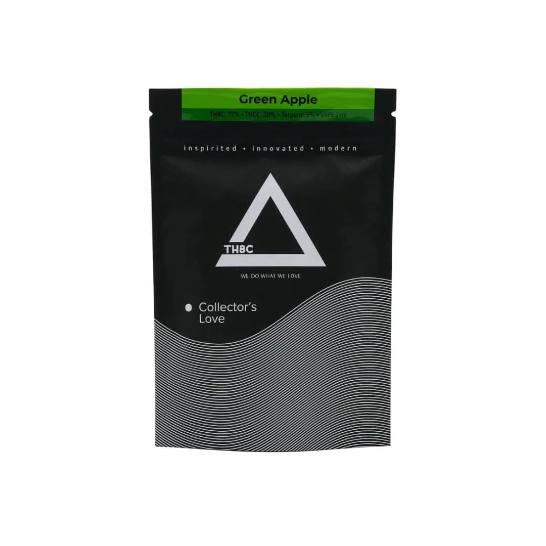 Green Apple TH8C + THCC vape pen 2ml by CBDpredajňa