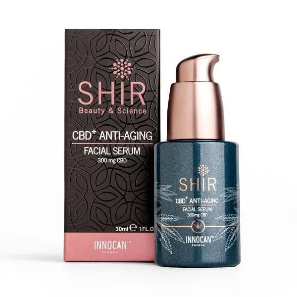 Sérum na tvár proti starnutiu s CBD SHIR 30ml