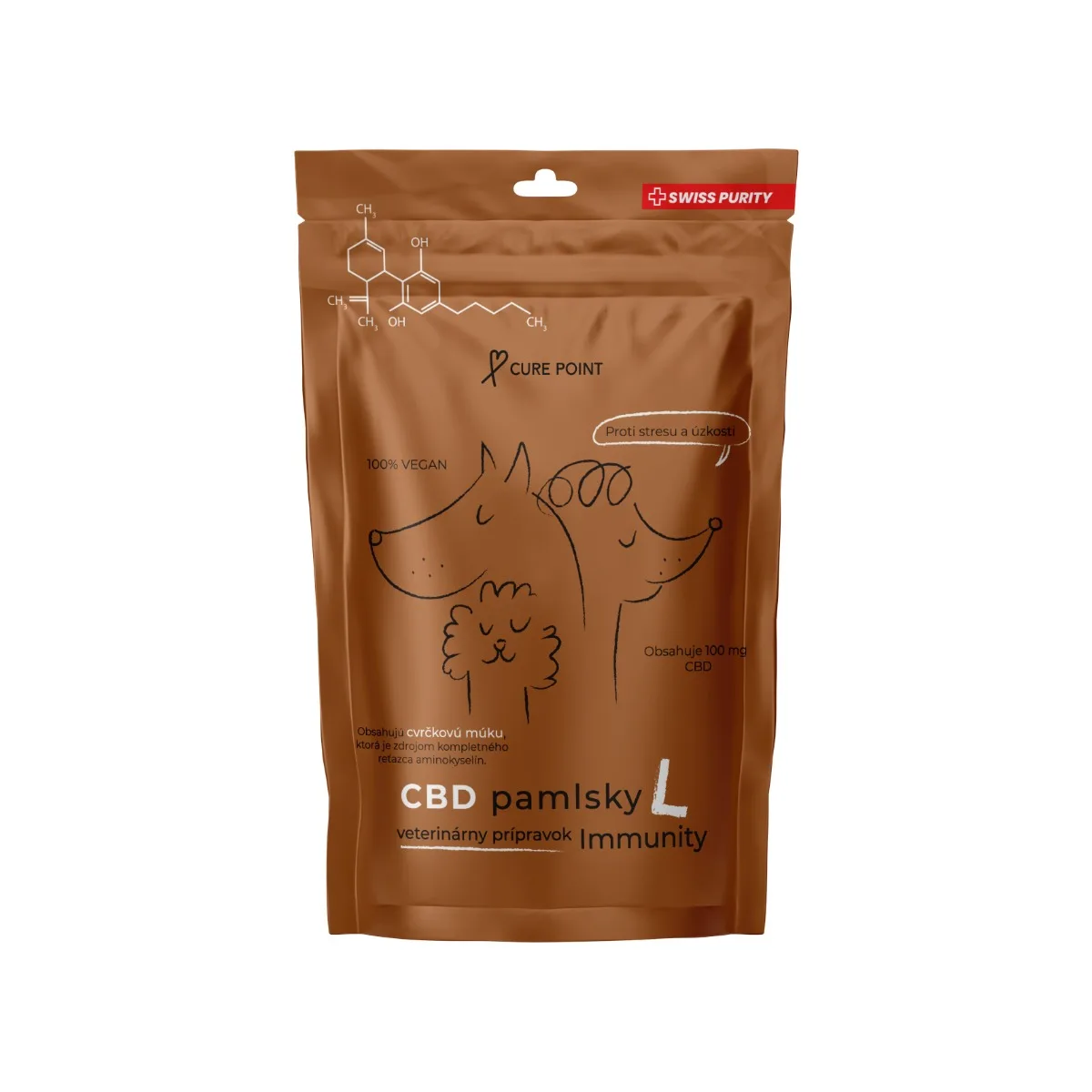 CBD Pamlsky Immunity, 100g