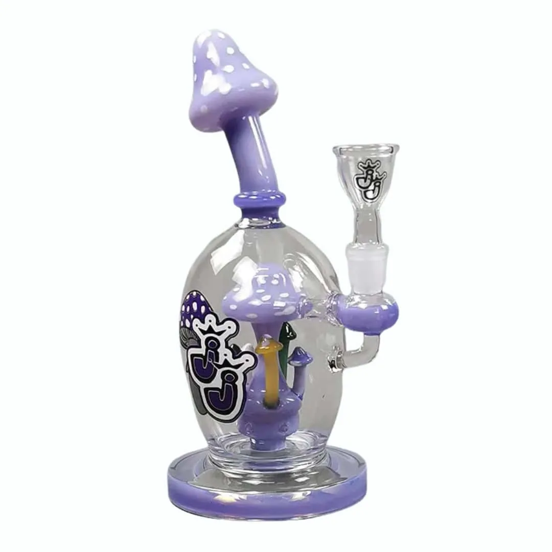 Sklenené bongo Jelly Joker Mushroom, 35cm