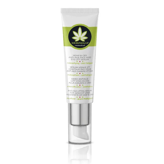 Anti-age lift sérum na tvár a oči Hemphilia 30ml