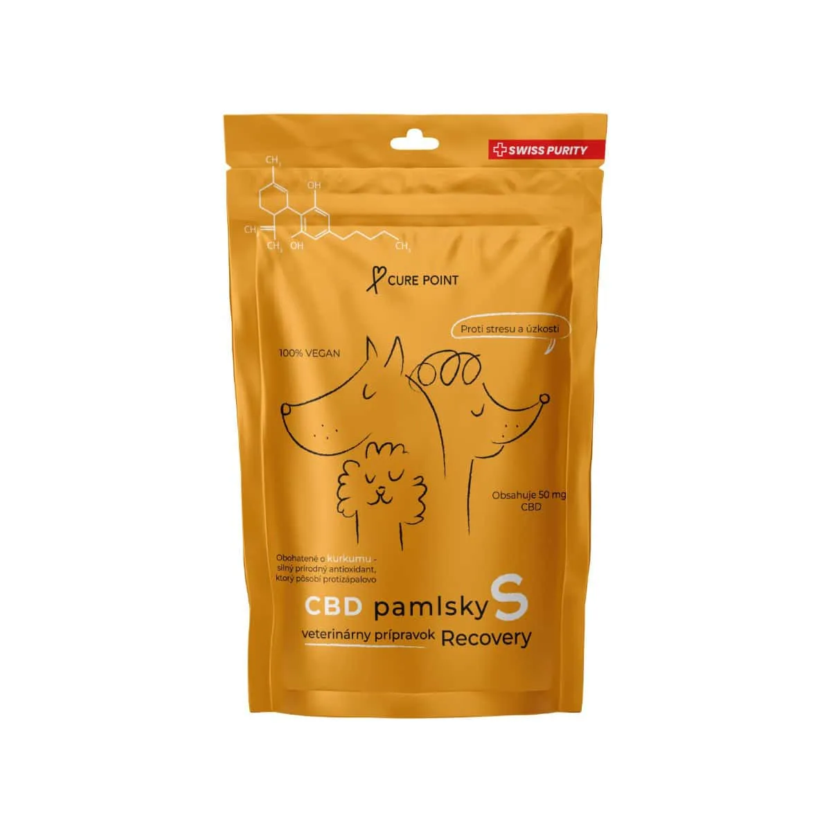 CBD Pamlsky Recovery, 100g