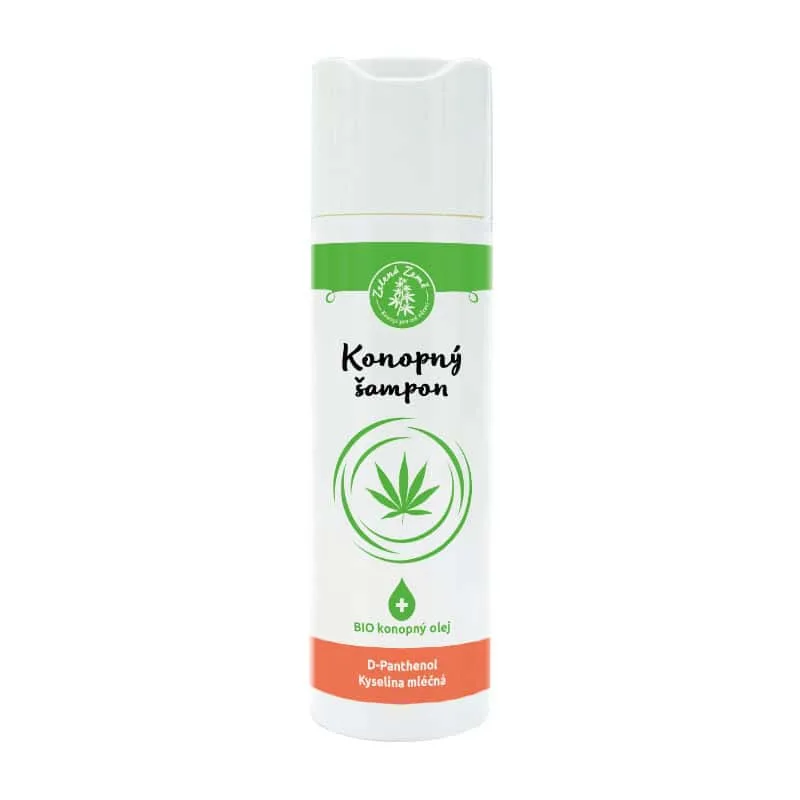 Zelená Země konopný šampón 200ml