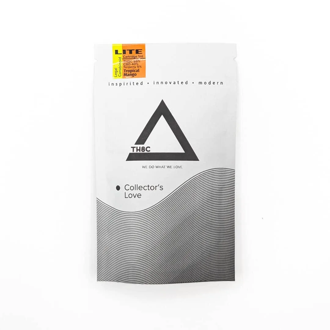 Tropical Mango TH8C + CBD cartridge LITE 1ml by CBDpredajňa