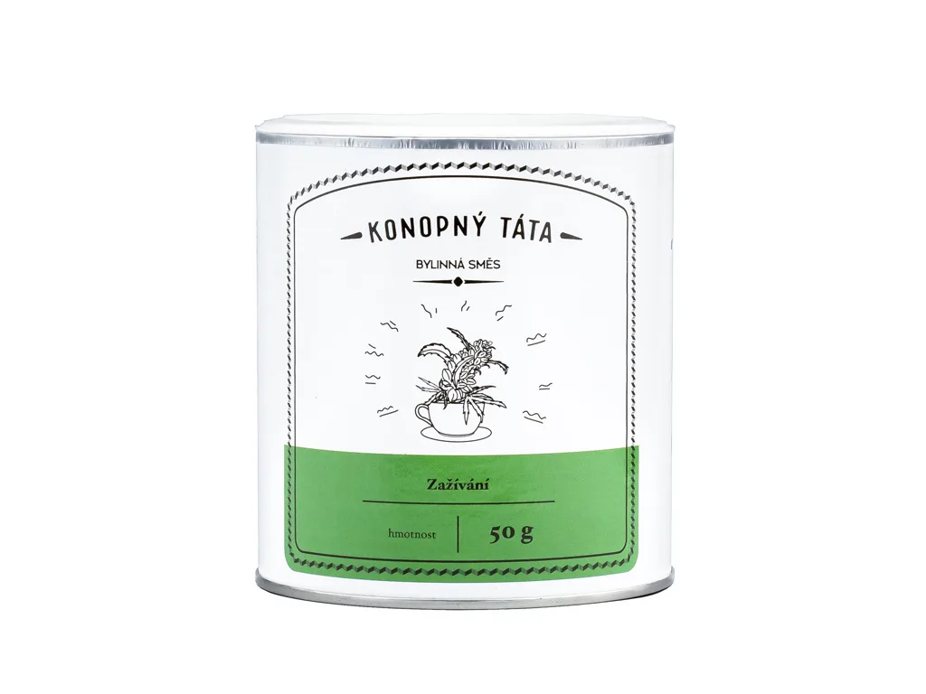 Konopný čaj Trávenie Konopný Táta 50g