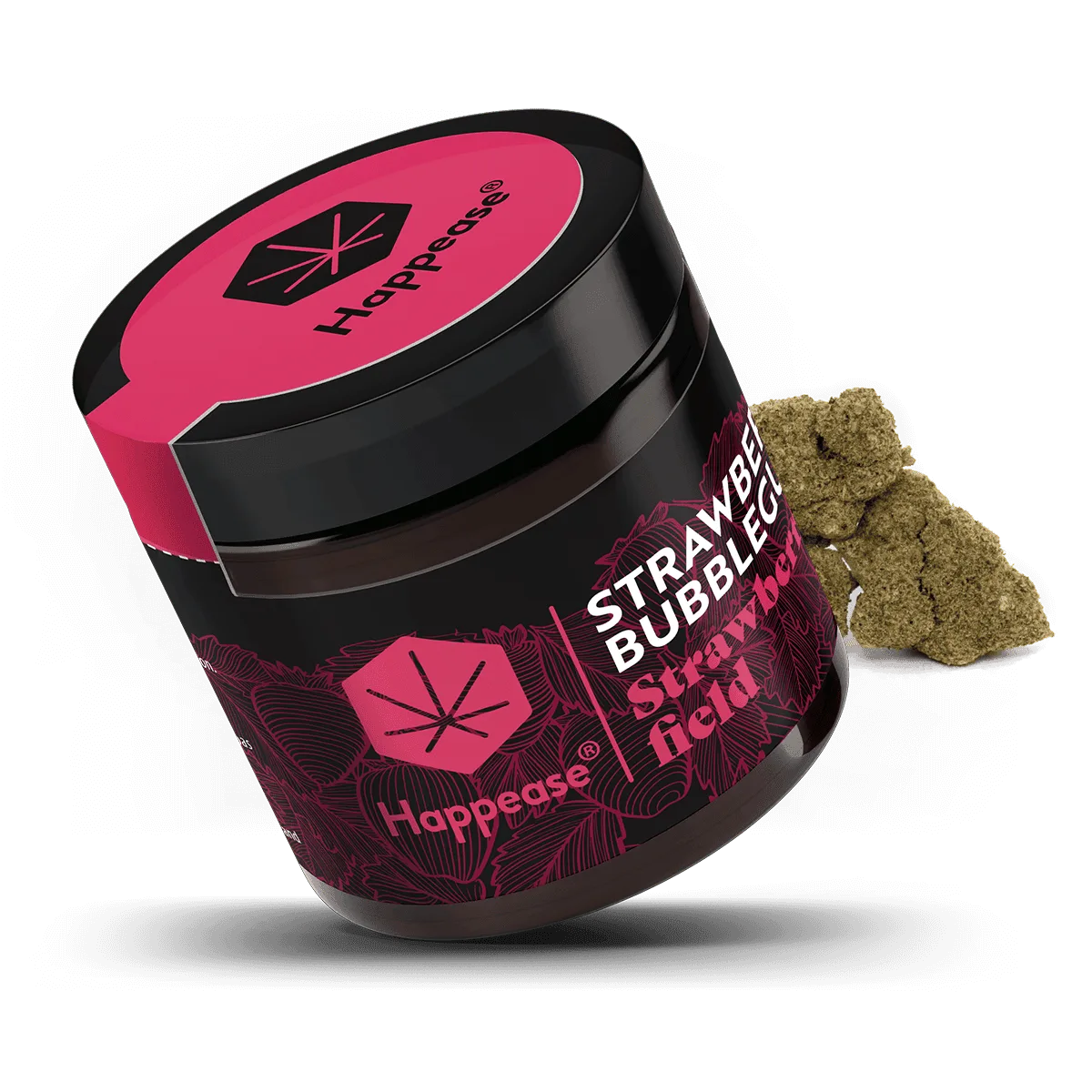 STRAWBERRY BUBBLEGUM konopné CBD šišky Happease