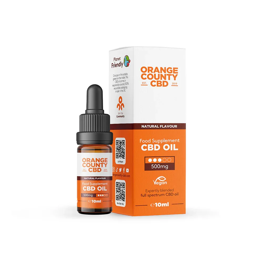 Orange County CBD olej Full Spectrum 10ml