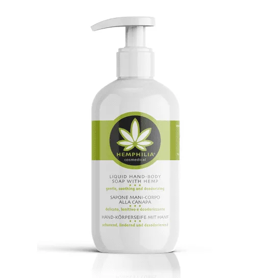 Tekuté konopné mydlo na ruky Hemphilia 300ml