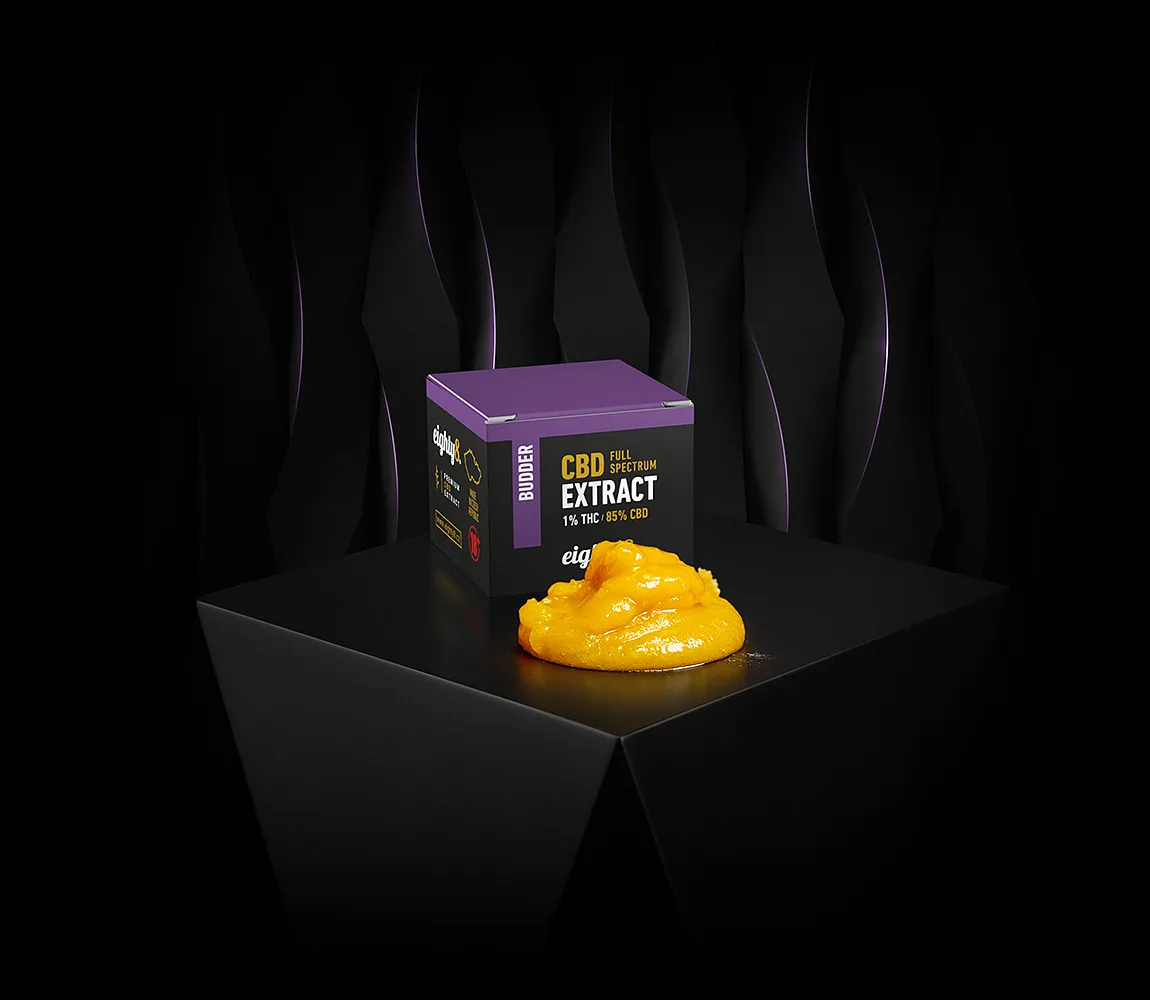 Budder CBD extrakt eighty8 85% 1g