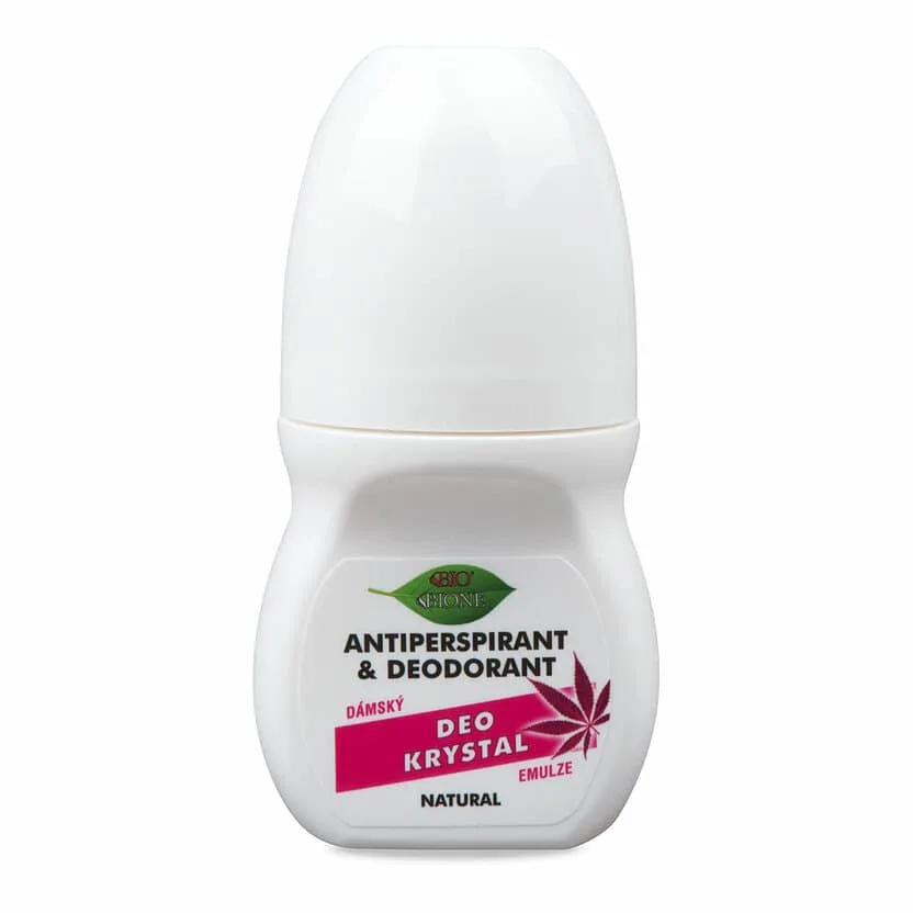 Antiperspirant + deodorant ROLL-ON dámsky ružový Bione 80 ml