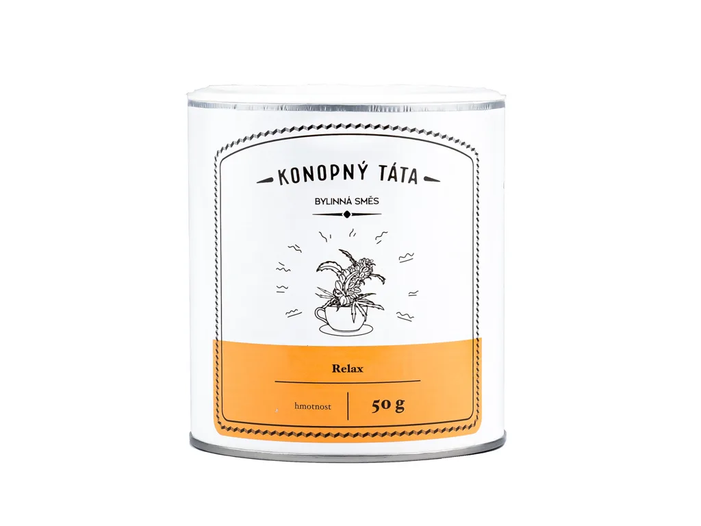 Konopný čaj Relax Konopný Táta 50g