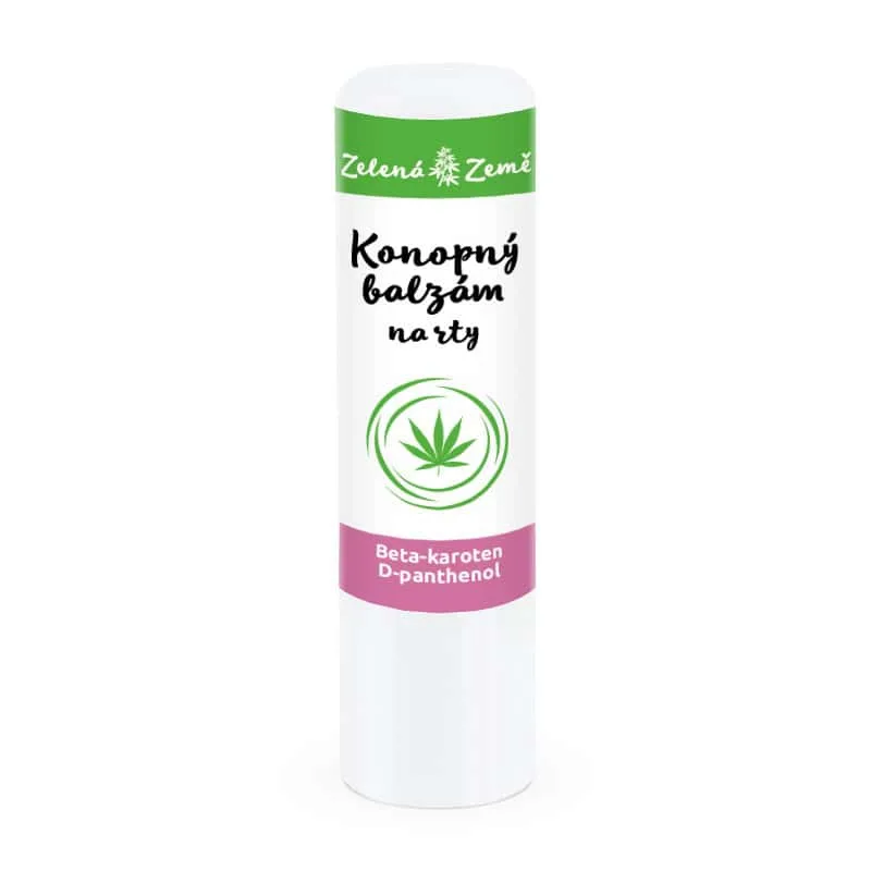 Zelená Země konopný balzam na pery 4,8ml
