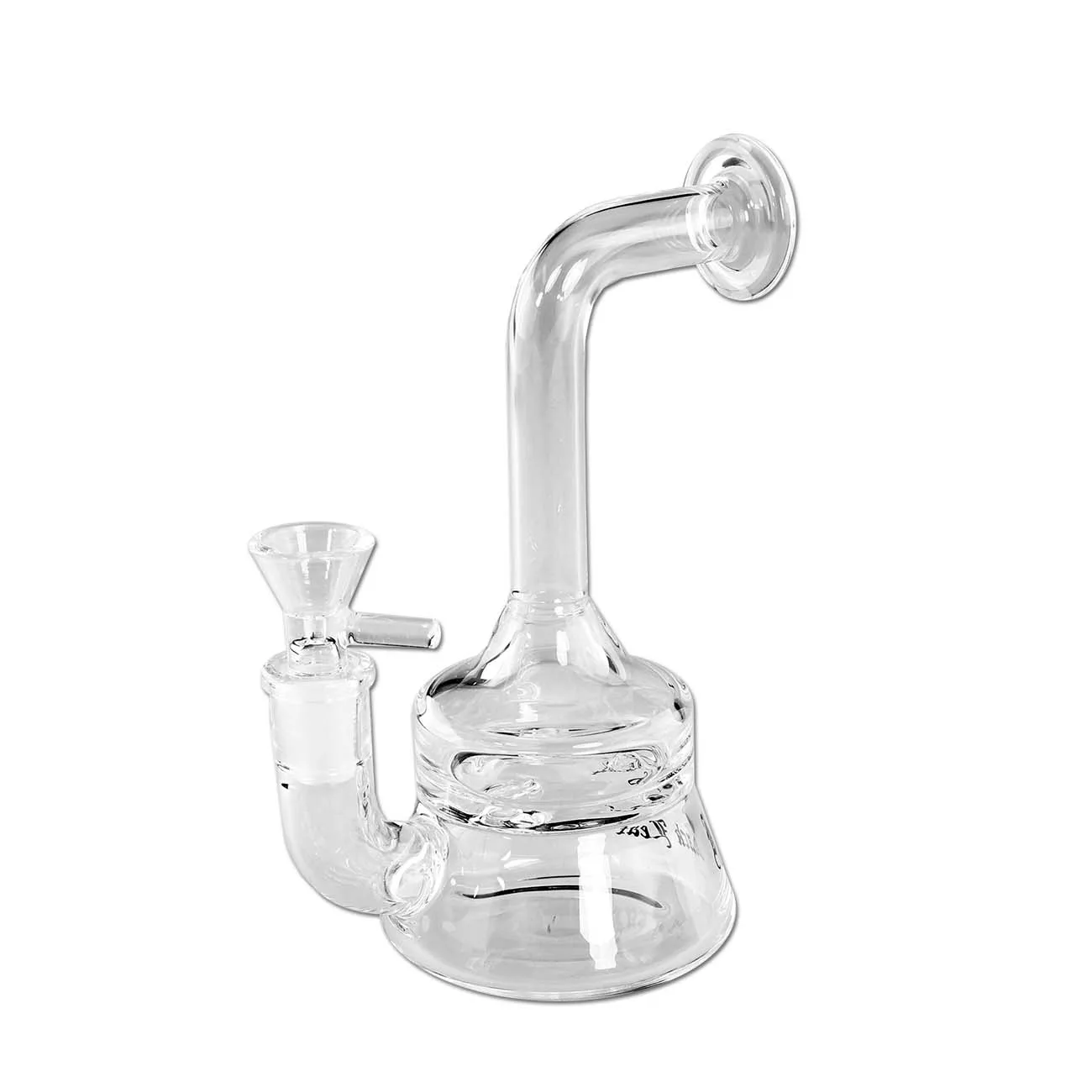 Sklenené bongo s perkolátorovým diskom, 16 cm