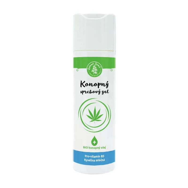 Zelená Země konopný sprchový gél 200ml