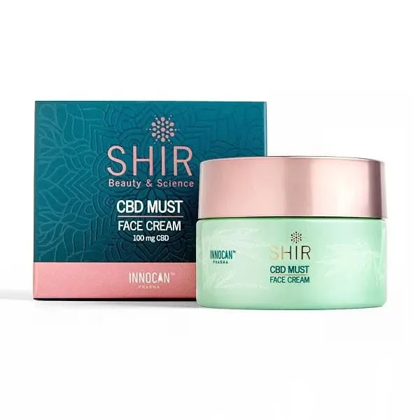 Hydratačný krém na tvár s CBD SHIR 50ml