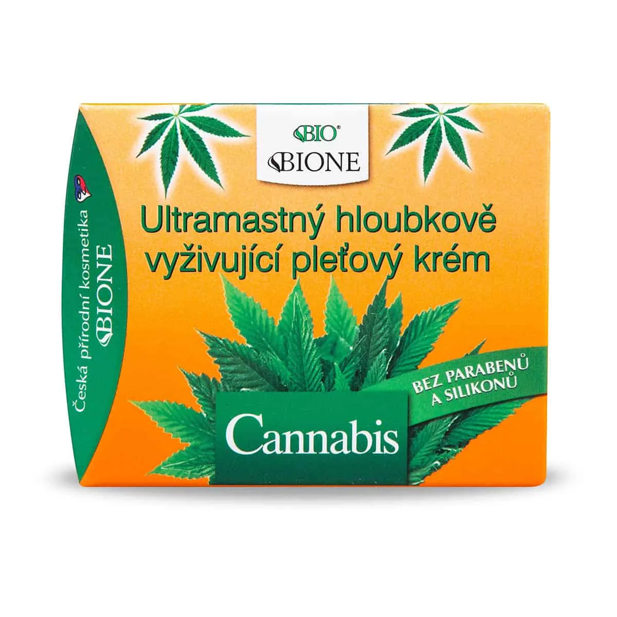 Ultramastný pleťový krém z konope Bione, 51ml, BIO