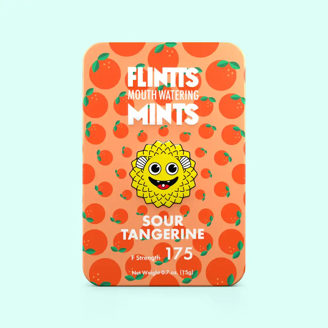 Flintts Mints Sour Tangerine 15g