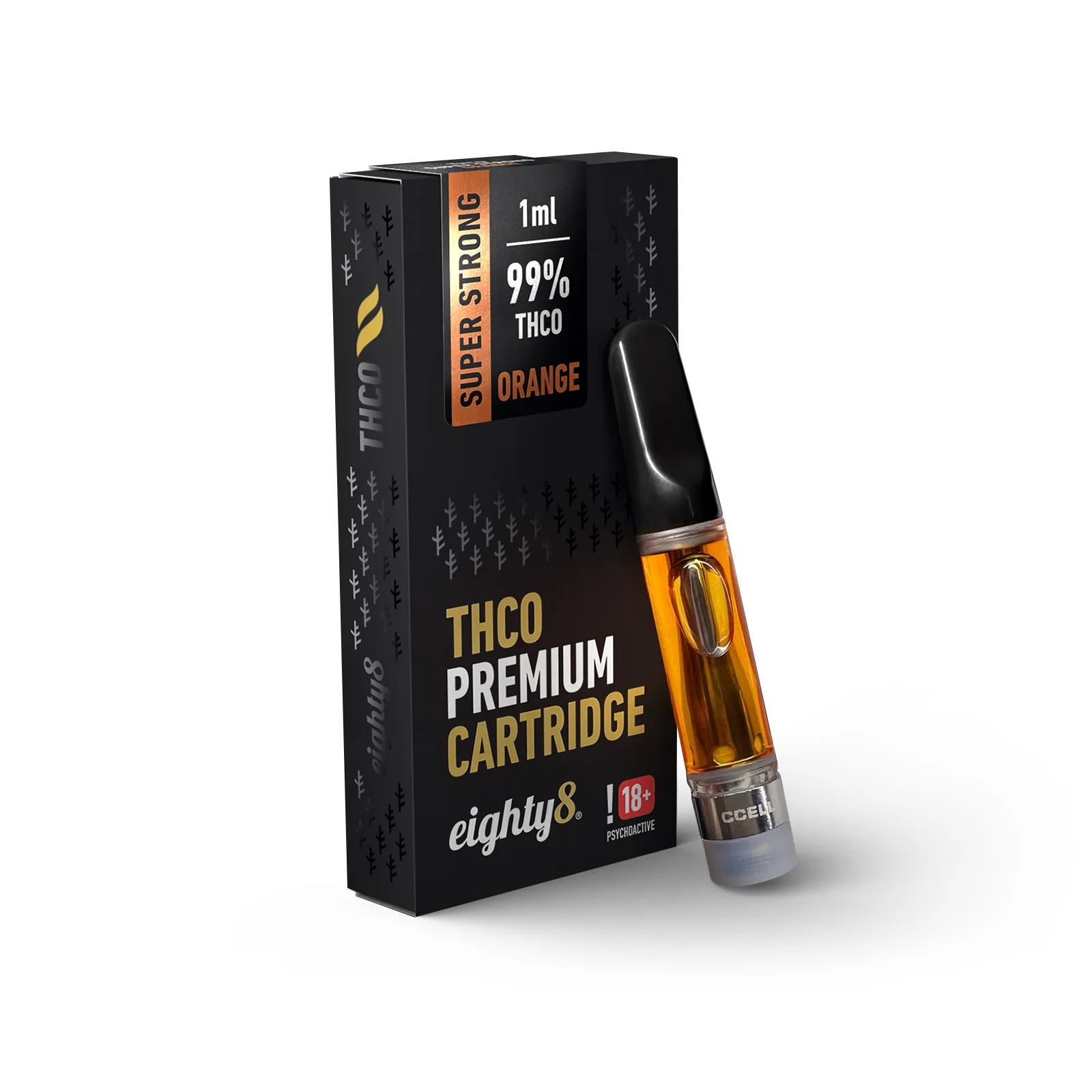 THCO cartridge eighty8 1ml