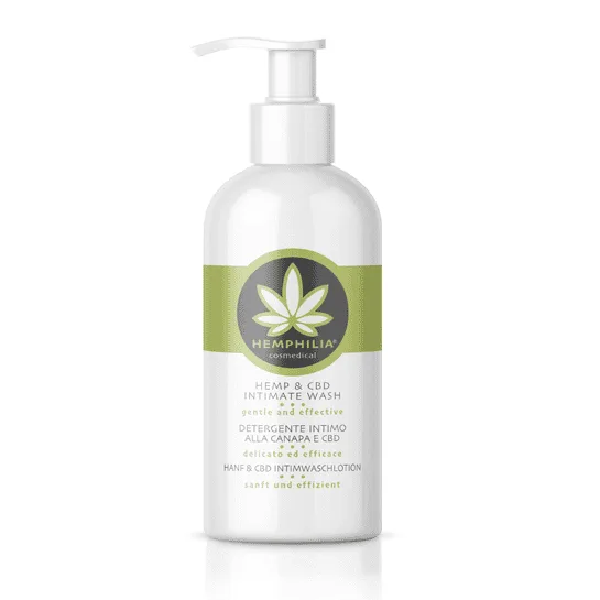 Intímne umývanie s CBD Hemphilia 250ml